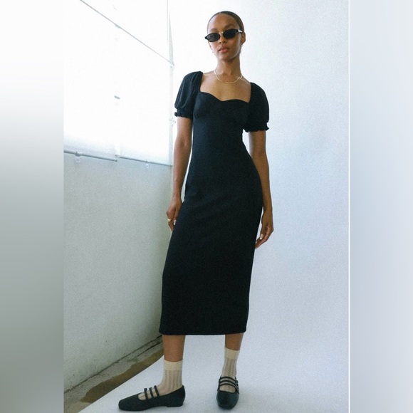 NWT Free People Bel Air Midi Dress - XS - Picture 2 of 5